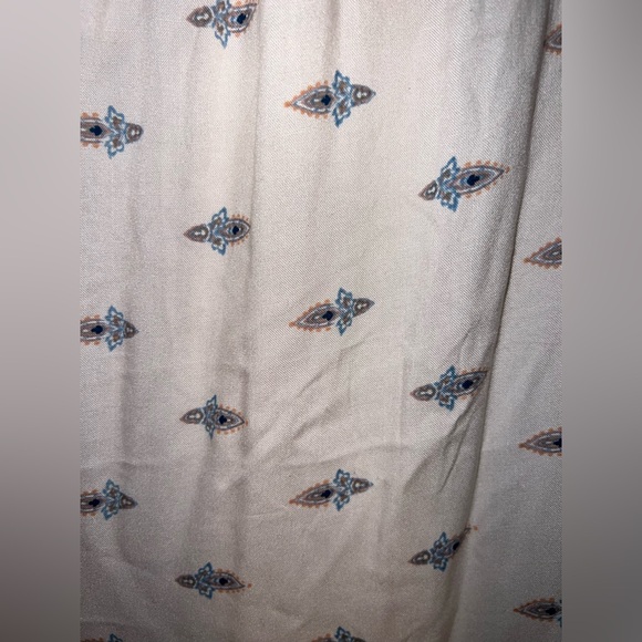 NWT BOG Band Of Gypsies Women's Small S Loose Boho Midi Flutter Sleeve Paisley - Picture 5 of 15